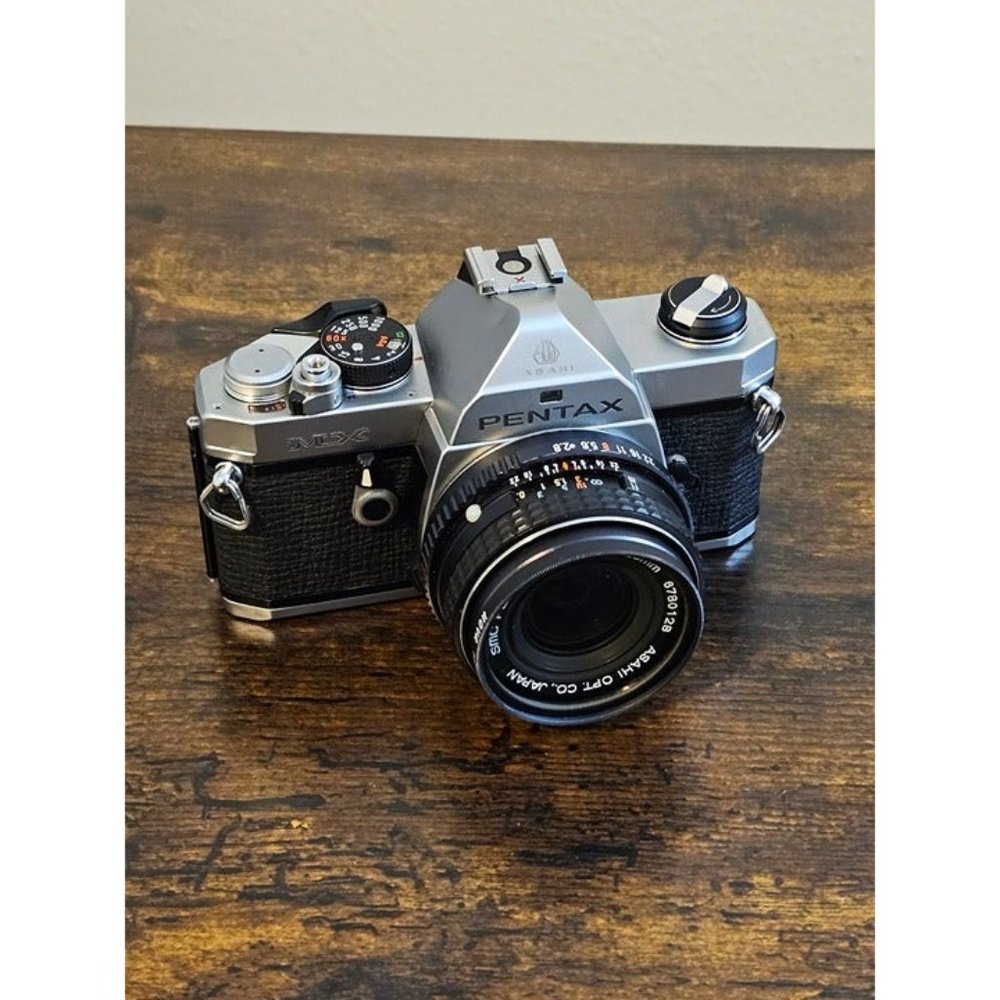 TESTED Pentax MX 35mm SLR Film Camera with 28mm f2.8 lens